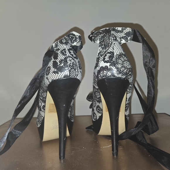 Iron Fist Lovelace Peep Toe Stiletto size 10 - Picture 3 of 6